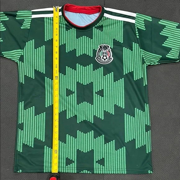 Mexico 🇲🇽 Jersey Futbol soccer 🥅 Green men’s fitted large loose medium